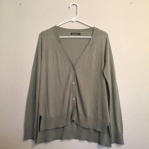 light green cardigan/sweater